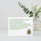 WRAC-Briefkaart Briefkaart (Staand voorkant)