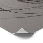 Wraith in Bloom - Surrealistische donkere fantasie Poster (Hoek)