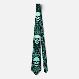 Wraithe Gothic Reaper Skulls Gentleman's Stropdas