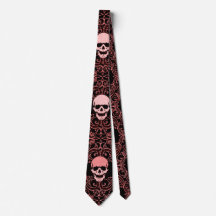 Wraithe Red Gothic Skulls Gentlemen's