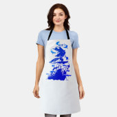 Wrak duiken en haaien schort (Gedragen)