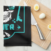 Wrak duikers theedoek (Quarter Fold)