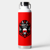 Wrak duikers waterfles (Voorkant)