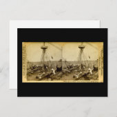 Wrak van de VS Maine Divers komen  op Briefkaart (Voorkant / Achterkant)