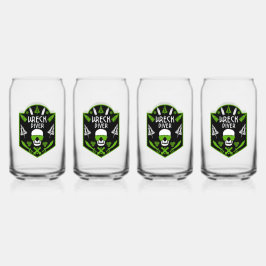 Wrak Zee duikers Blikvorm Glas