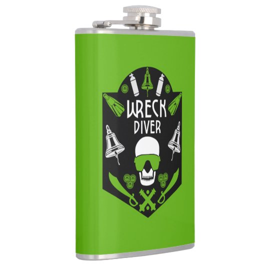 Wrak Zee duikers Heupfles (Rechts)