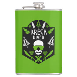 Wrak Zee duikers Heupfles