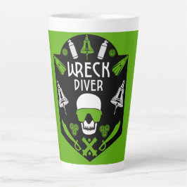 Wrak Zee duikers Latte Mok