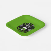 Wrak Zee duikers Papieren Bordje (Gebogen)