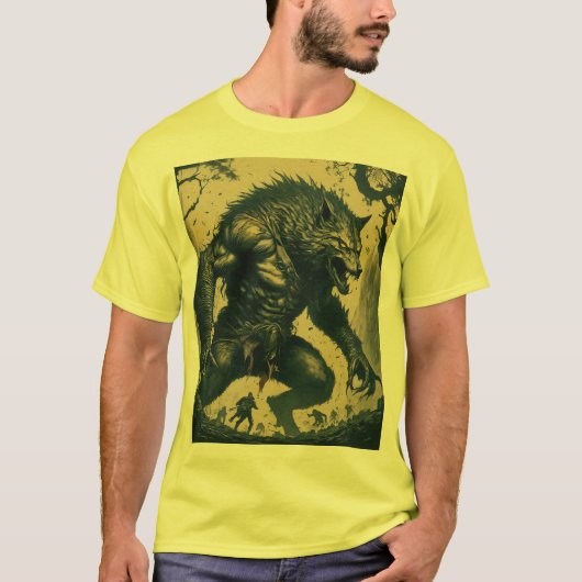 Wrakers vs. Weerwolf Fury. T-shirt (Voorkant)