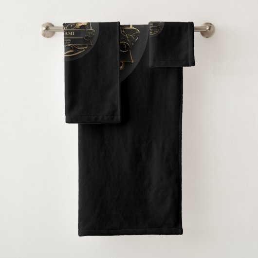 Wrami Logo, Designed by Kay Uwe Rott Bad Handdoek (Insitu)