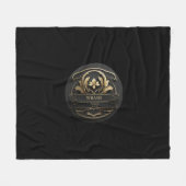 Wrami Logo, Designed by Kay Uwe Rott Fleece Deken (Voorkant (Horizontaal))