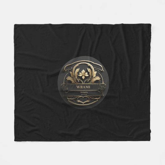 Wrami Logo, Designed by Kay Uwe Rott Fleece Deken (Voorkant (Horizontaal))