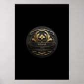 Wrami Logo, Designed by Kay Uwe Rott Poster (Voorkant)