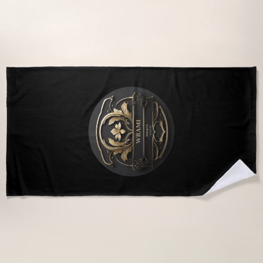 Wrami Logo, Designed by Kay Uwe Rott Strandlaken (Voorkant)