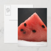 Wrand van Watermeloen Briefkaart (Voorkant / Achterkant)