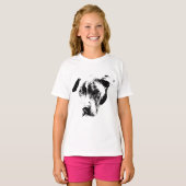 Wrange blik, stille kracht t-shirt (Voorkant volledig)
