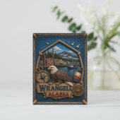Wrangell Alaska Ansichtkaart Reis Reizen Briefkaart (Staand voorkant)