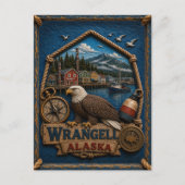 Wrangell Alaska Ansichtkaart Reis Reizen Briefkaart (Voorkant)