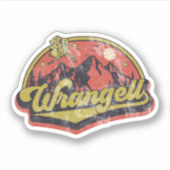 Wrangell, Alaska Sticker (Voorkant)