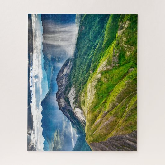Wrangell Mountains Alaska Legpuzzel (Verticaal)