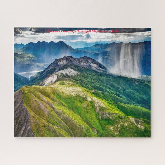 Wrangell Mountains Alaska Legpuzzel (Horizontaal)