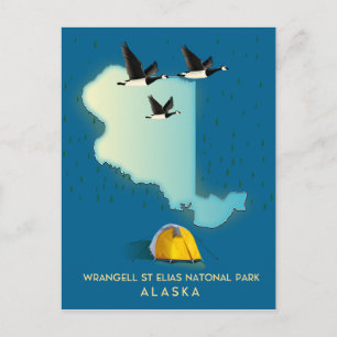 Wrangell St Elias Alaska Kaart