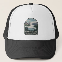 Wrangell-St. Elias Glacier Park-badge Trucker Pet