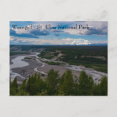 Wrangell - St Elias Nationaal Park Feestdagenkaart (Voorkant)