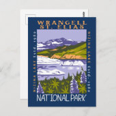 Wrangell St Elias National Park  Briefkaart (Voorkant / Achterkant)