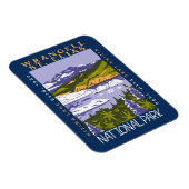Wrangell St Elias National Park Magneet (Rechterzijde)