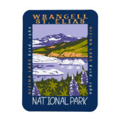 Wrangell St Elias National Park  Magneet (Verticaal)