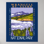 Wrangell St Elias National Park  Poster (Voorkant)