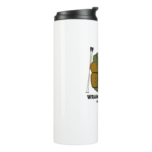 Wrangell-St. Elias National Park Rugzak Thermosbeker (Gedraaid links)