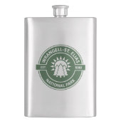 Wrangell-St. Elias National Park Sun Trees Flacon (Voorkant)