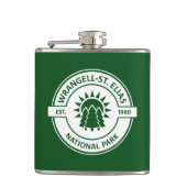 Wrangell-St. Elias National Park Sun Trees Heupfles (Voorkant)