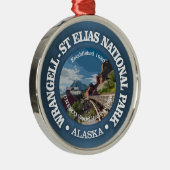Wrangell-St Elias (NP2) Metalen Ornament (Rechts)