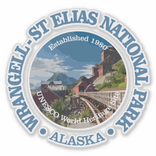 Wrangell-St Elias (NP2) Sticker (Voorkant)