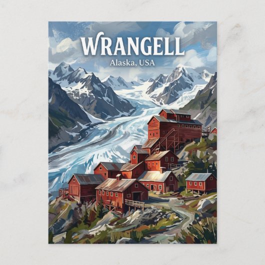 Wrangell-St. Elias VS Briefkaart (Voorkant)