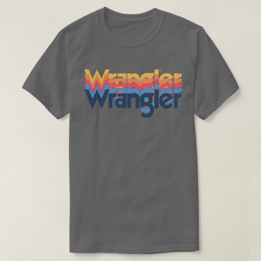 Wrangler  Cowboy Wrangler 1970 T-shirt (Design voorkant)