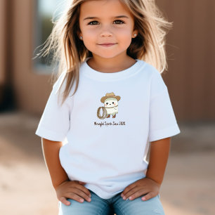 Wranglin' Spirits Sinds [Jaar] Halloween Cowboy T-shirt