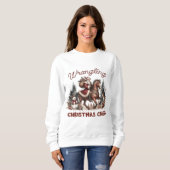 Wrangling Christmas Cheer Sweatshirt (Voorkant volledig)