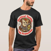 Wrap Bescherming Grappige Gevechtsburrito T-shirt (Voorkant)