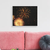 Wrap Fireworks/Canvas Canvas Afdruk (Insitu (Woonkamer))