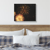 Wrap Fireworks/Canvas Canvas Afdruk (Insitu (Slaapkamer))