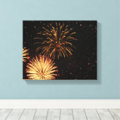 Wrap Fireworks/Canvas Canvas Afdruk (Insitu (Houten vloer))