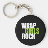 Wrap Girls Rock - Het werkt! Wereldwijd Sleutelhanger (Voorkant)