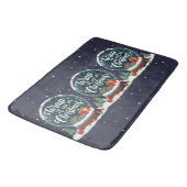 Wrap It Up Het is Kerstmis Sneeuw Wereldbol Ontwer Badmat (Gekanteld)