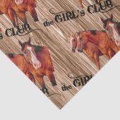 Wrap it Up Westerne stijl voor de Cowgirl Tissuepapier (Detail)