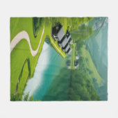 Wrap jezelf in Alpine Wonder Fleece Deken (Voorkant (Horizontaal))